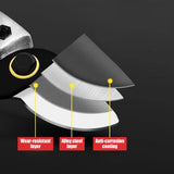 Sierra de Jardinería Manual SK5 de Alta Resistencia - Diseño Ergonómico Ligero con Mango de Aluminio Espacial, Agarres Antideslizantes Rojos y Negros para Podar Árboles y Flores
