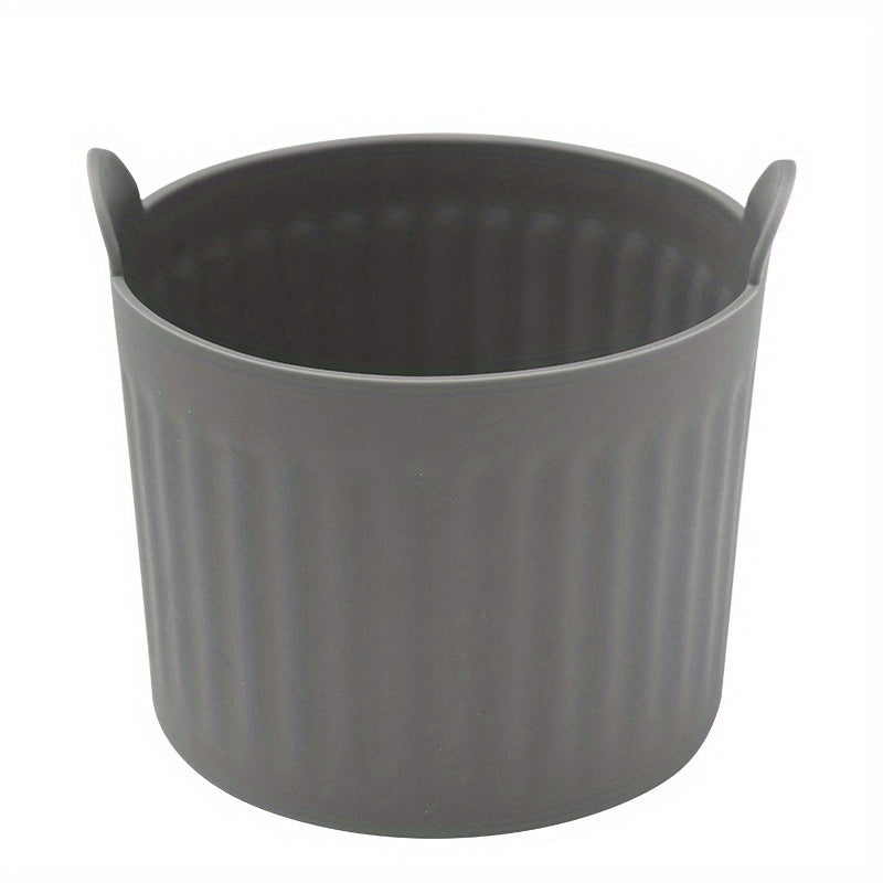 Bandas de silicona para hornear, bandejas resistentes al calor, bandejas para freidora de aire, tazas de estofado de silicona, bandejas de silicona para almacenamiento de snacks, bandejas de muffin de silicona