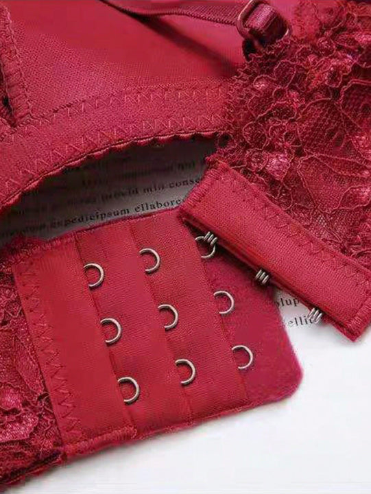 Nuevo sujetador inalambrico gris para mujer con escote cruzado y efecto push up