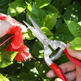 2pcs Tijeras de Jardín para Frutas Tijeras de Recogida de Frutas Tijeras de Poda Tijeras de Uva Tijeras para Frutas y Verduras Tijeras para Ramas Gruesas de Árboles Frutales Uso Doméstico Tijeras de Jardinería para Ahorrar Trabajo Tijeras de Poda de Rama
