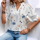 Camisa floral de moda de verano para mujer