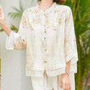Tops Hanfu con cardigan de moda y estilo extranjero