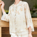 Tops Hanfu con cardigan de moda y estilo extranjero