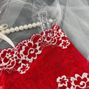 Panties de encaje de entrepierna abierta para mujeres sexys, pieza individual