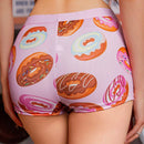 Eraneu Pantalones cuadrados sencillos comodos y transpirables para mujeres, dulces y encantadores, 1 pieza