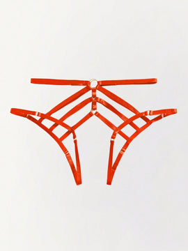 SpicyHot Ropa interior sexy para mujeres en unicolor con tirantes