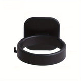 1 Estante para Secador de Pelo Sin Perforación, Organizador Multifuncional Montado en la Pared para Baño, Diseño Único y Ahorrador de Espacio, Material Plástico