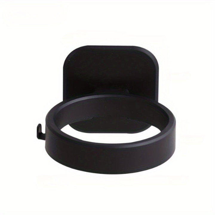 1 Estante para Secador de Pelo Sin Perforación, Organizador Multifuncional Montado en la Pared para Baño, Diseño Único y Ahorrador de Espacio, Material Plástico