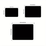 1 pieza, alfombra moderna para sala, diseño de líneas simples, alfombra suave, 1.2 cm de grosor, lavable, antideslizante, para sala, patio, oficina y cocina