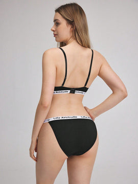 Conjunto de ropa interior de mujer (con copas preformadas con aro) para deportes