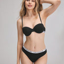 Conjunto de ropa interior de mujer (con copas preformadas con aro) para deportes