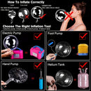 Luces LED para globos, 10 unidades de luces de cadena de bolas Bobo transparentes para decoración, iluminación LED blanca fría para cumpleaños, bodas, aniversarios, San Valentín, Navidad - Alimentación por batería, voltaje de funcionamiento ≤36 V (sin he