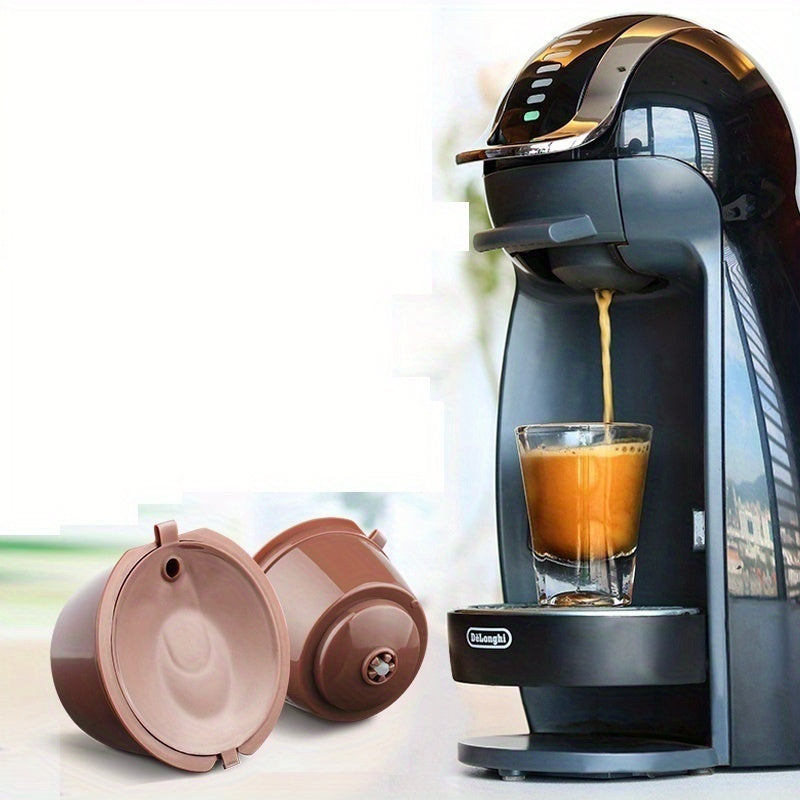 1 filtro reutilizable para cápsulas de café, compatible con Dolce Gusto y Nescafé, diseño fácil de rellenar para ahorrar dinero y reducir residuos