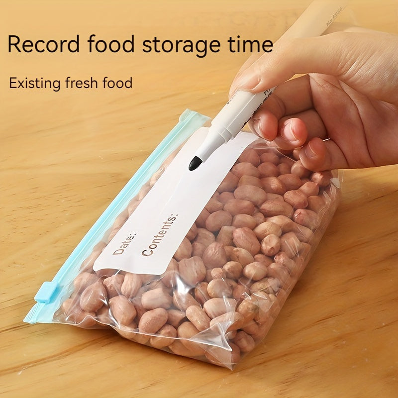 10 piezas/15 piezas/20 piezas Bolsas herméticas para almacenamiento de alimentos - Conservación de la frescura, con cierre y selladas para frutas, granos, verduras y carne - Organizadores de cocina y soluciones de almacenamiento perfectos para cocineros