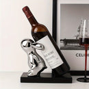 1pc Nuevo Beihanmei Creativo Portavinos de Conejo, Salón, Hogar, Mudanza, Regalo, Selección Estricta, Gabinete de Vino de Cerámica Decoración