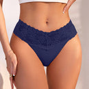 Underwear&sleepwear basics juego de 3 tangas sexis de encaje multicolores para mujer