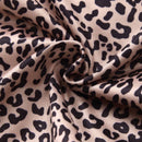 Top corto con estampado de leopardo para el verano