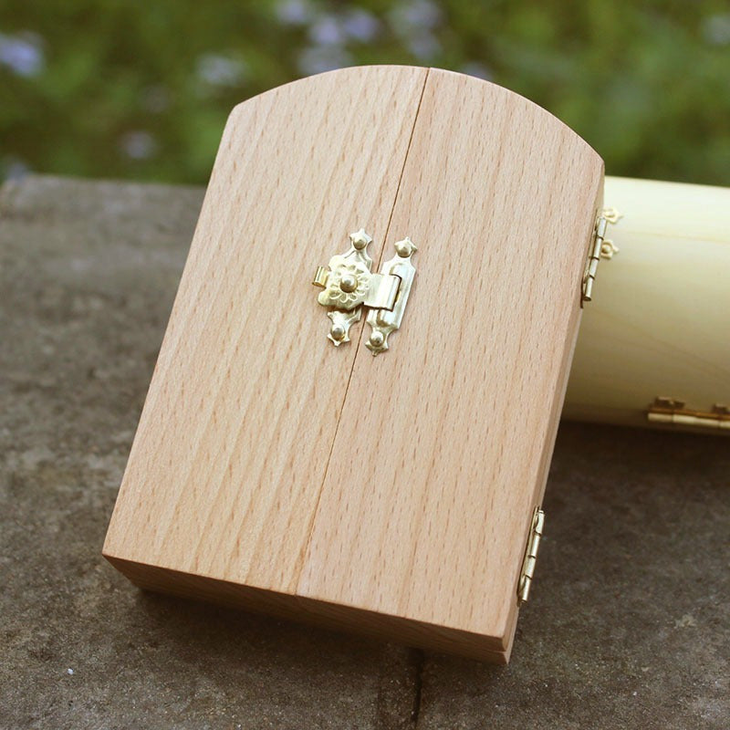 Pequeño Columpio Sagrado Católico para Mesa, Columpio de Coche de Madera de Haya con Jesús y San José, Artesanía Cristiana, Regalo, 10cm, Accesorios de Decoración para el Hogar