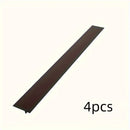Paquete de 4 cubiertas de silicona para espacios de encimera de estufa, resistentes al calor, tiras de relleno de espacios de cocina impermeables, fáciles de limpiar, espaciadores de sellado cortables para estufas y mostradores