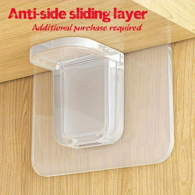 4 divisores ajustables para estantes de armario - Organizador expandible para guardarropas, baño, cocina - Instalación fácil sin taladrar con almohadillas de viscosa incluidas - Sistema de partición versátil