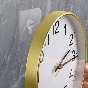20 ganchos de pared adhesivos contemporáneos, fáciles de instalar, sin taladrar, resistentes al agua, para cuadros, marcos, posters y relojes en cocina y baño