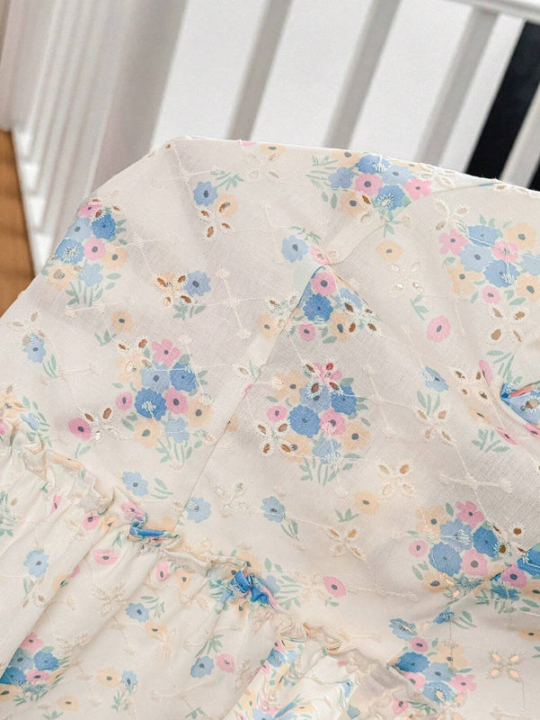 Camisa corta de mangas cortas para mujer, impresa con frente anudado para usar en el dia a dia