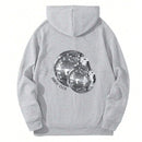 Ezwear sudadera de forro polar con estampado de bola disco para mujer