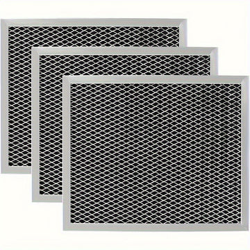3pcs Filtros para Campana Extractora B-Roan 26.67x22.23cm - Combinación de Malla de Aluminio y Carbón para Ventiladores de Cocina, Reemplaza 6105c 97007697