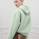 Missguided sudadera con capucha con cordones y logotipo bordado