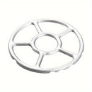 1pc Soporte de Anillo de Quemador de Estufa de Gas de Acero Inoxidable, Soporte Antideslizante para Olla de Leche, Rejilla Auxiliar de Cocina para Cocina de Gas