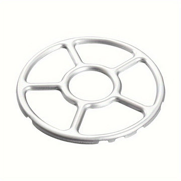 1pc Soporte de Anillo de Quemador de Estufa de Gas de Acero Inoxidable, Soporte Antideslizante para Olla de Leche, Rejilla Auxiliar de Cocina para Cocina de Gas
