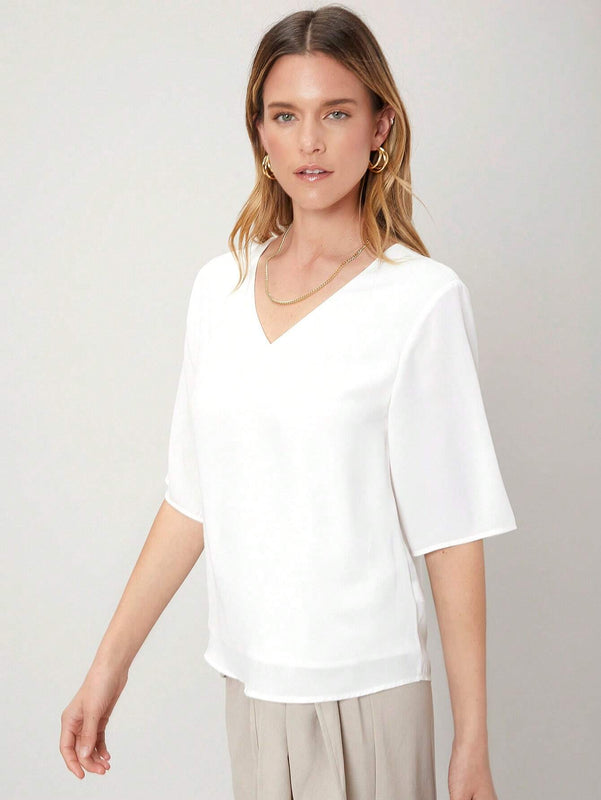 MOTF PREMIUM Top de ajuste relajado