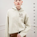 Missguided sudadera con capucha con cordones y logotipo bordado