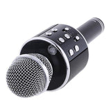 Micrófono Karaoke Bluetooth Parlantes Integrados para IOS y Android RF 858