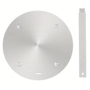 Placa de conversión de inducción de 20 cm - Difusor de calor de acero inoxidable con mango para estufa de gas, herramienta de cocina de ahorro de energía para una distribución uniforme del calor, compatible con utensilios de cocina no inductivos