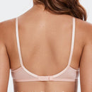 Wingslove sujetador con copa de 1/2 transparente con encaje y aro, sexy, para navidad