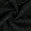 Nuevo cardigan de punto de manga larga informal con cuello en v y abotonado, color negro, para mujeres, adecuado como prenda de abrigo, estilo otono/invierno 2024