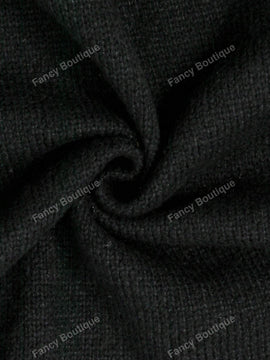 Nuevo cardigan de punto de manga larga informal con cuello en v y abotonado, color negro, para mujeres, adecuado como prenda de abrigo, estilo otono/invierno 2024