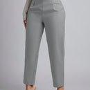 Petite pantalones de pana para mujer con cintura elastica en la parte trasera, apropiados para otono e invierno