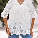 EMERY ROSE Camiseta basica de cuello redondo para mujer, atuendo informal de otono para el trabajo