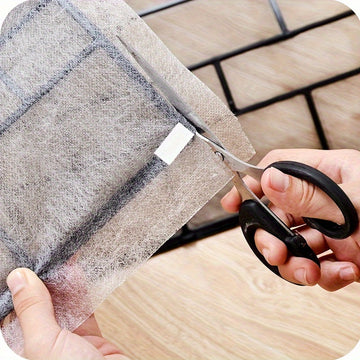 Paquete de 6 filtros universales para purificador de aire - Fáciles de cortar, papel y polipropileno, filtros de mayor eficiencia y aire más limpio para sistemas de aire acondicionado y HVAC