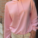 Ezwear sudadera con capucha de grafico de automovil retro casual para mujer, pullover oversize, otono e invierno