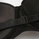 Sujetador con copas medias de color morado brillante, sexy, comodo y con push up, con tirantes desmontables para chicas