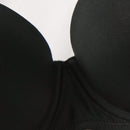 Sujetador con copas medias de color morado brillante, sexy, comodo y con push up, con tirantes desmontables para chicas