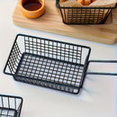 Cesta de bocadillos de acero inoxidable - 1 pieza, soporte creativo para papas fritas estilo americano, bandeja de servicio de alimentos de calidad duradera para restaurante para aperitivos, papas fritas, pollo frito