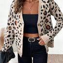 Essnce cardigan de manga larga con botones para mujer, diseno minimalista para uso diario