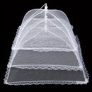 1pc de Mallas de Alimentos para exteriores, Tenda Plegable de Plato de Servicio, Malla de Red de Paraguas para la Protección de Platos para Picnic y Cocina