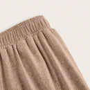Slayr pantalones casuales de trabajo de estilo ancho con bolsillos y estampado floral gris para mujeres-c