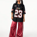 Coolane Camisa deportiva de malla con numero impreso de Women's Streetwear Blockcore