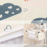 Conjunto de Bolsas de Almacenamiento Plegables Multiusos de 1 Pieza con Asas, Gran Capacidad, Organizador Resistente al Polvo y la Humedad para Mantas, Ropa de Cama y Mudanzas - Sin Aroma, Sin Batería, Funcionamiento Sin Electricidad, Caja, Armario, Esta